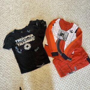 STAR WARS pajamas - boys size 10